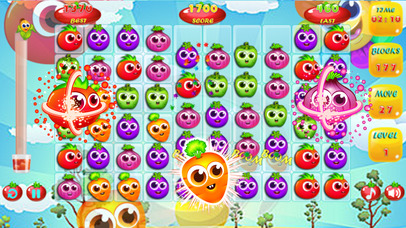 Swipe Fruit Puzzle! screenshot 4