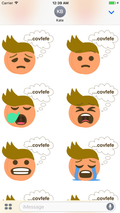 Covfefe Premium Stickers screenshot 3