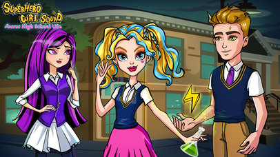 Superhero Girl Squad - Secret High School Life screenshot 4