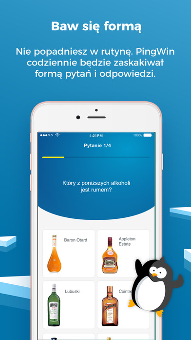 PingWin - Quizy o alkoholu screenshot 2