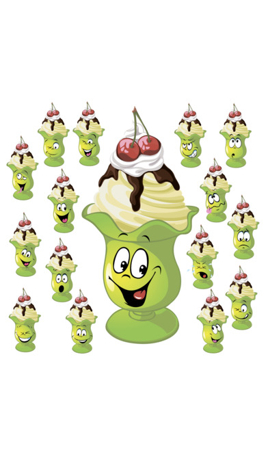 Ice cream SP emoji stickers screenshot 3