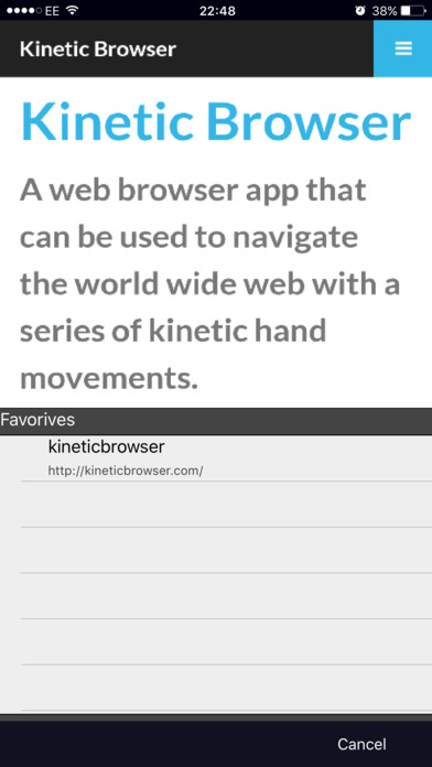 Kinetic Browser screenshot 4