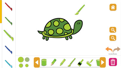 动物涂鸦画画板-幼儿童填色游戏 screenshot 2
