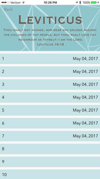 Footsteps: Bible Tracker screenshot 2