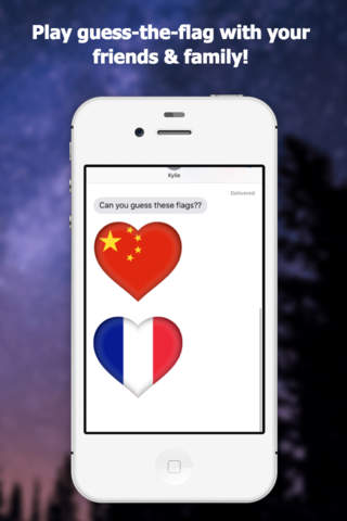 Flag Hearts Emoji – Flag Emoji for 190+ Countries screenshot 3