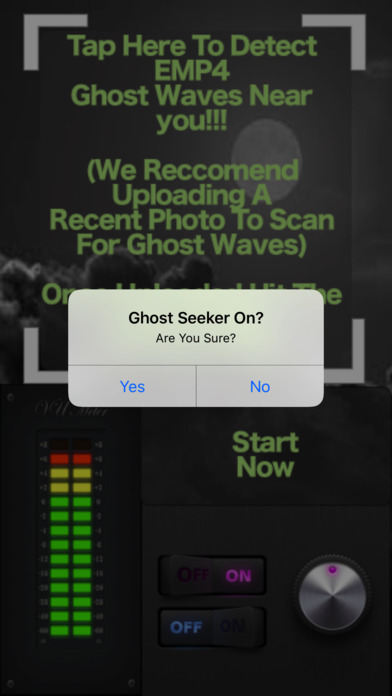 EMF Detector - Ghost Detector screenshot 2