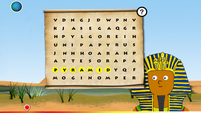 Word Search - History for Kids screenshot 2