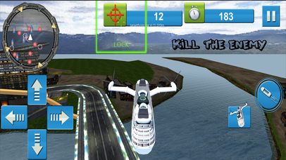 Flying Cruiser Race - Ultimate Air ship 模拟器 screenshot 3