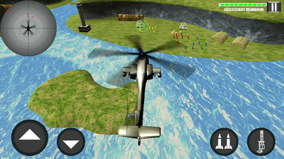 Military Gunship Heli Attack Pro screenshot 3