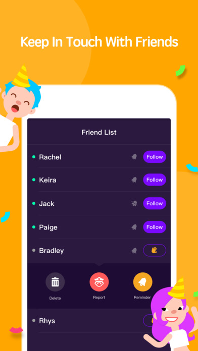 Bonfire- group video chat with new friends screenshot 4