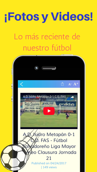 Los Caleros - Futbol de Metapán, El Salvador screenshot 3