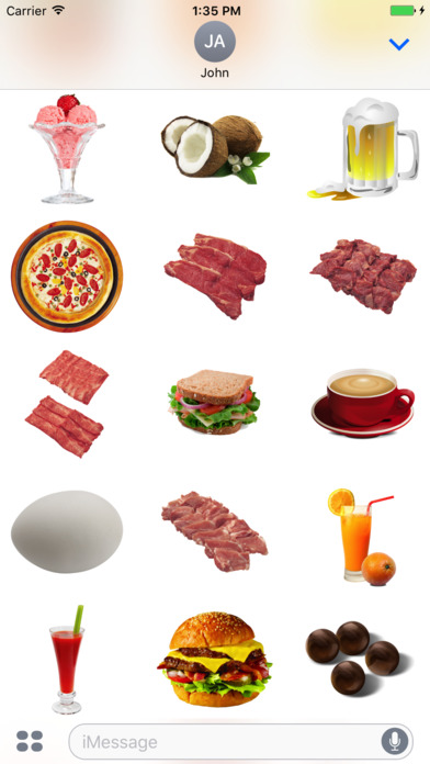 Best Food Stickers Pack screenshot 2