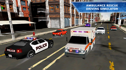 Ambulance Rescue Sim: Driving and Parking Game 17 screenshot 2