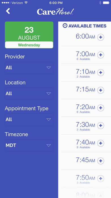 CareHere Appointments screenshot 3