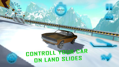 Frozen Water Slide Car Racing - Adventure 3D screenshot 2