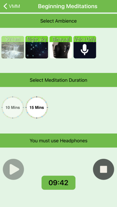 Virtual Mindfulness Meditation screenshot 3