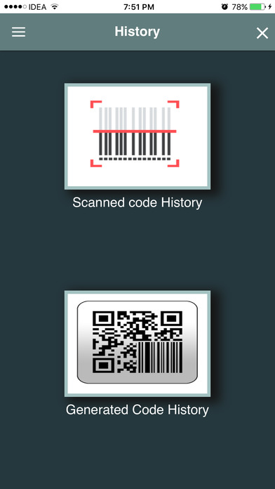 ScanGen -Barcode Scan/Generate screenshot 2
