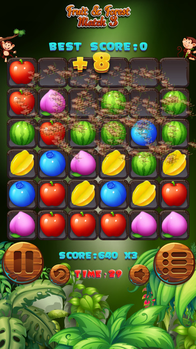 Fruit & Forest Match 3 Game screenshot 4