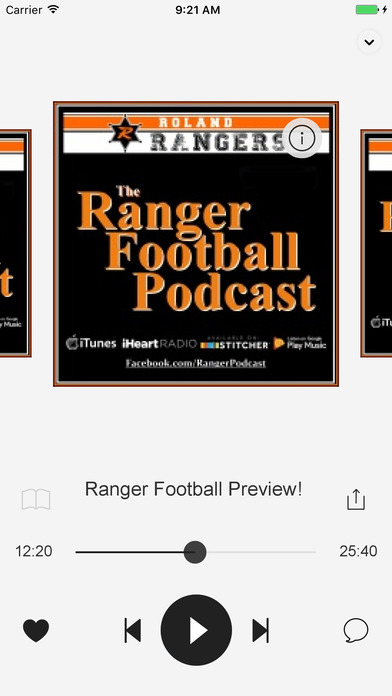 Ranger Football Podcast screenshot 3