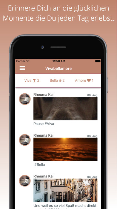 Vivabellamore screenshot 2