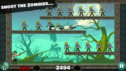 Screenshots of Stupid Zombies for iPhone