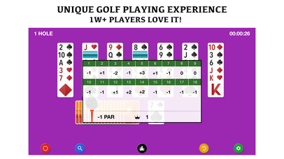 Golf Solitaire Board Game screenshot 2