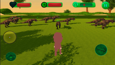 Apes Vs Dinosaur - Throne War screenshot 4