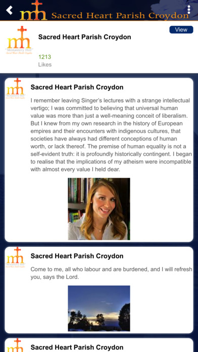 Sacred Heart Parish Croydon screenshot 3