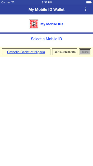 My Mobile ID Wallet screenshot 3