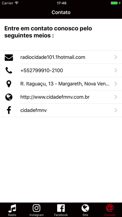 Radio Cidade NV screenshot 4