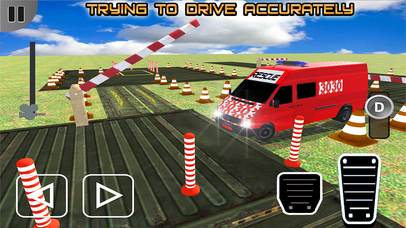 Ambulance Parking Game 2k17 screenshot 3