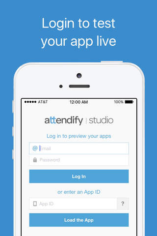 Скриншот из Attendify Studio