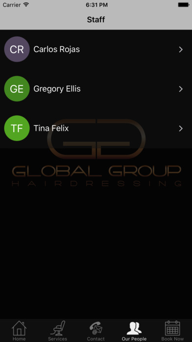 Global Group Hairdressing screenshot 4