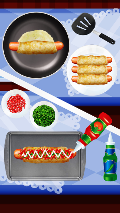 Hot Dog Maker 2017 – Fast Food Cooking Games Delux screenshot 4