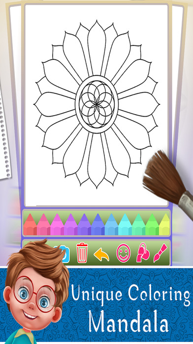 Mandala Coloring Books screenshot 3