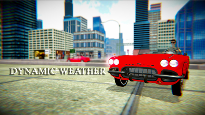 Highway Traffic on Muscle Car 3D screenshot 3
