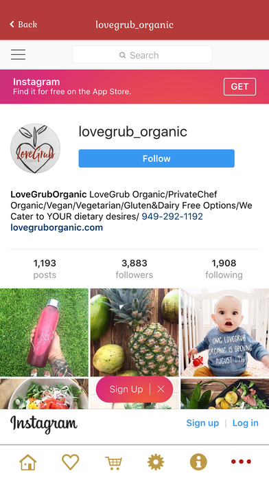 LoveGrub Organic screenshot 3