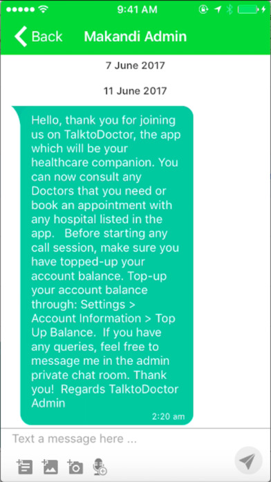 Call To Doctor (Patient) screenshot 2