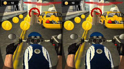 VR Crazy Traffic Bike Racer screenshot 2