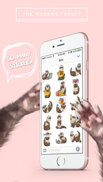 Ferret Stickers screenshot 2