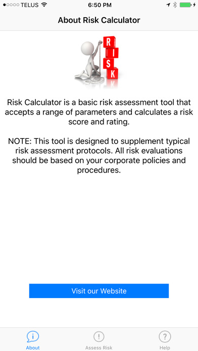 Risk Assessment Calculator screenshot 3