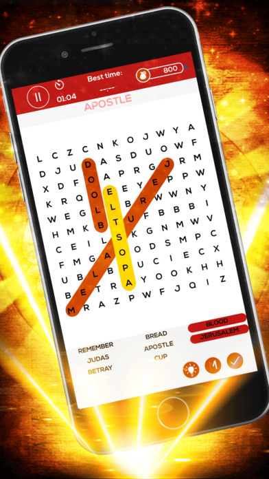 The BIBLE of Games Word Search screenshot 2