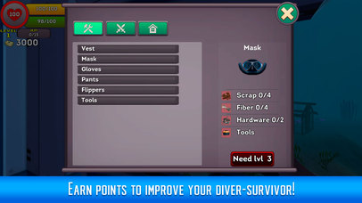 Subwater Island Survival Evolve screenshot 4