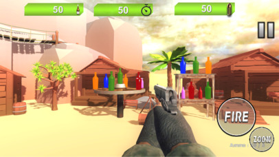 Real Bottle Shooter Expert 3D screenshot 4