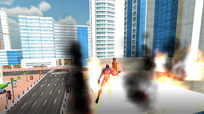 Police Spider Hero City Rescue - Flying Superhero screenshot 3