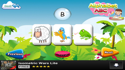 Animal Flash Cards & ABC Alphabet English screenshot 2