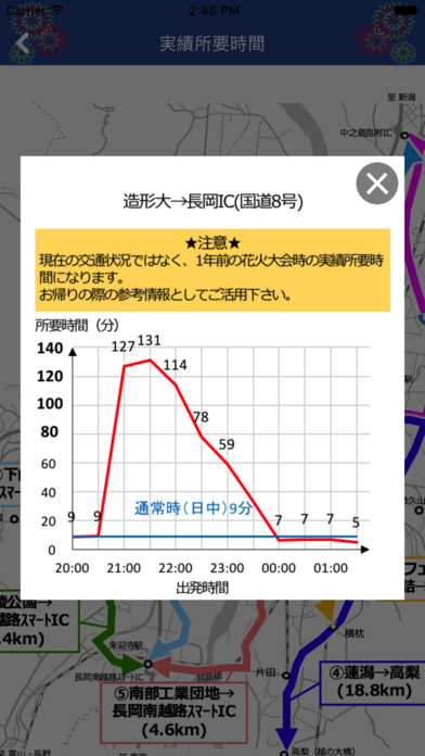 長岡花火道路情報 screenshot 3