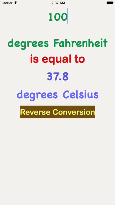 Convert Temperature Units screenshot 2