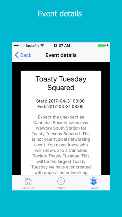 Cannabis Society Club Membership screenshot 4