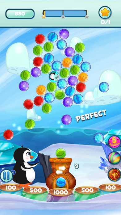 Penguin Color Bubble Pop screenshot 4